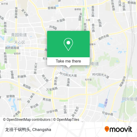 龙禧干锅鸭头 map