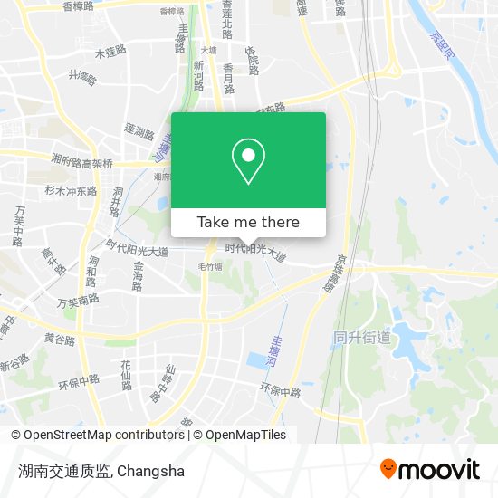 湖南交通质监 map