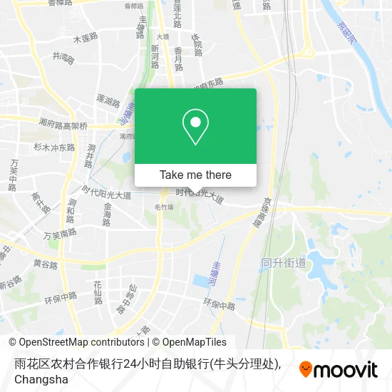 雨花区农村合作银行24小时自助银行(牛头分理处) map