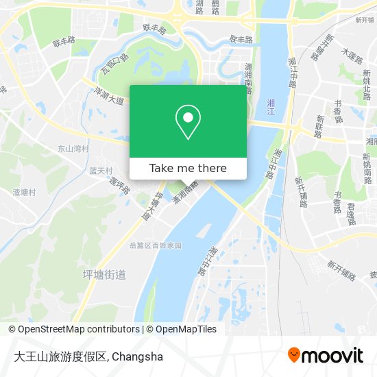 大王山旅游度假区 map