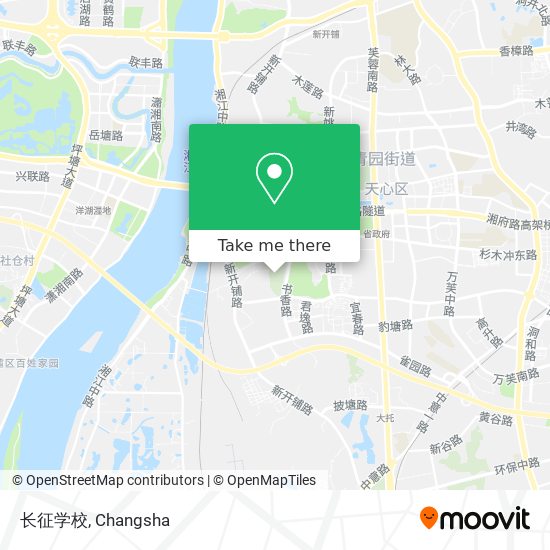 长征学校 map