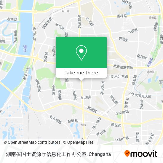 湖南省国土资源厅信息化工作办公室 map