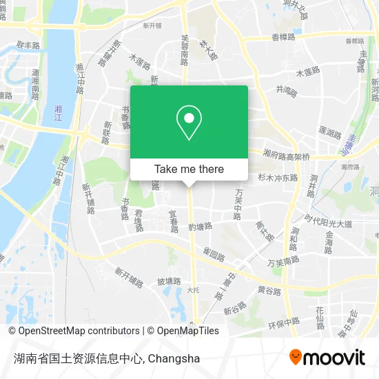 湖南省国土资源信息中心 map