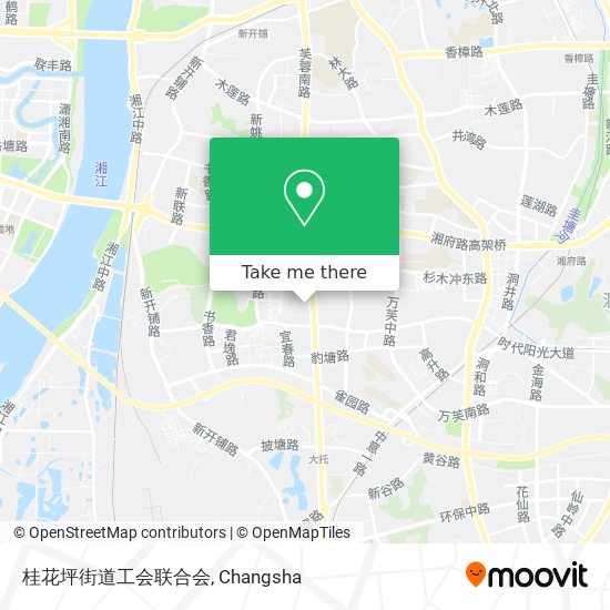 桂花坪街道工会联合会 map