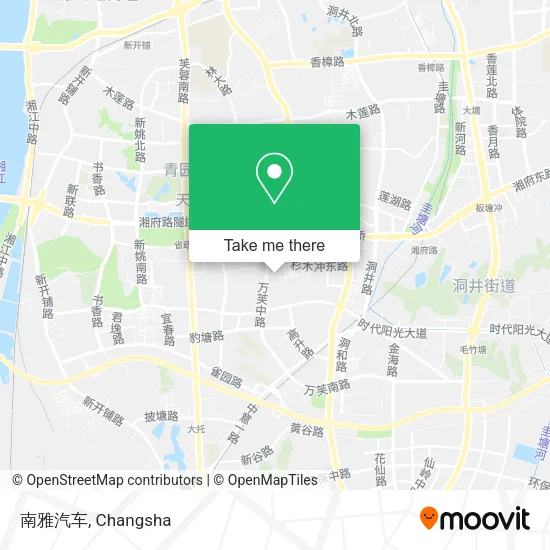 南雅汽车 map