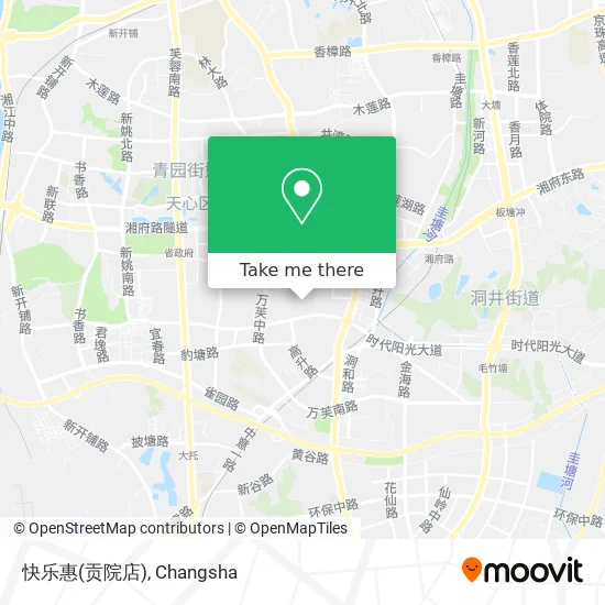快乐惠(贡院店) map