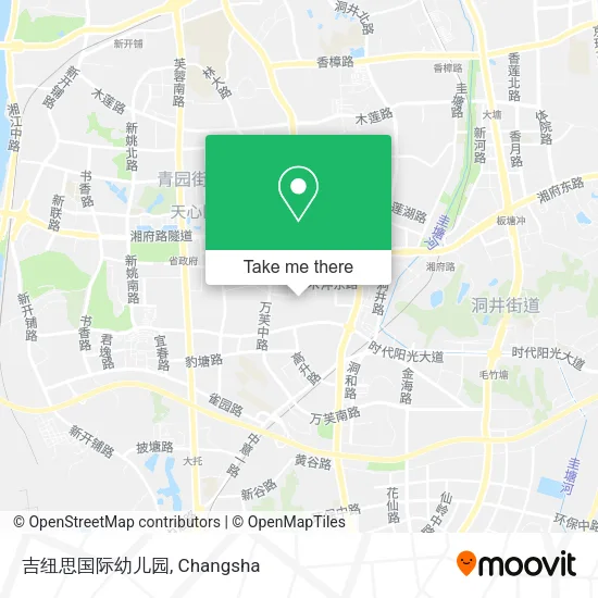 吉纽思国际幼儿园 map