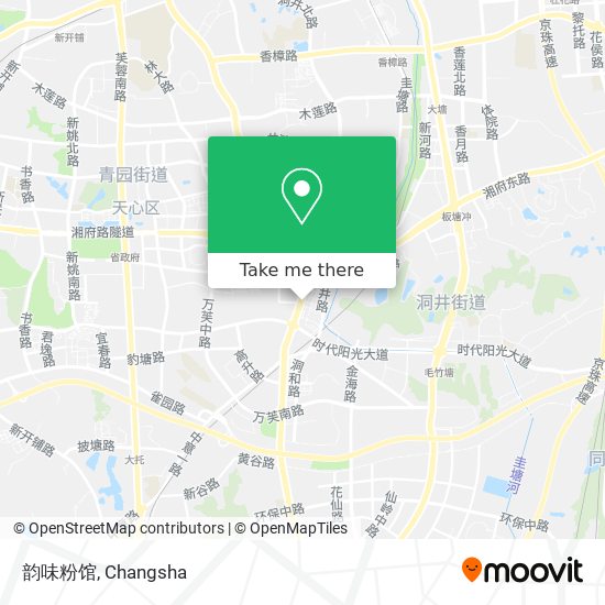 韵味粉馆 map