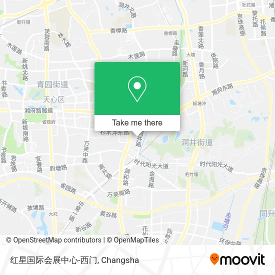红星国际会展中心-西门 map