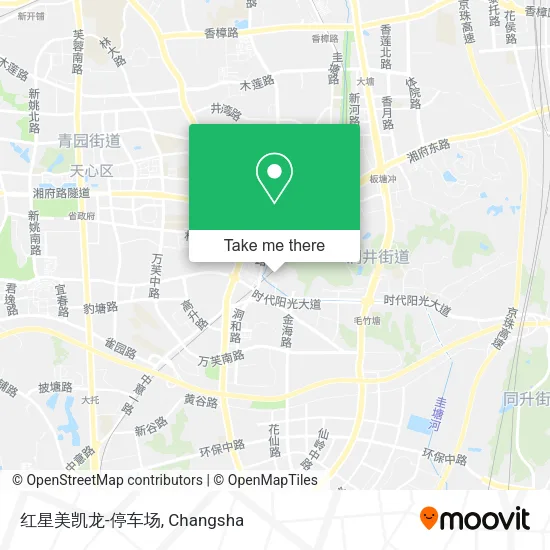红星美凯龙-停车场 map