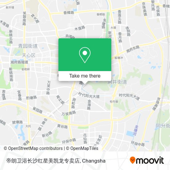 帝朗卫浴长沙红星美凯龙专卖店 map