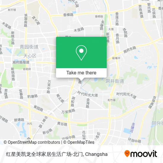 红星美凯龙全球家居生活广场-北门 map