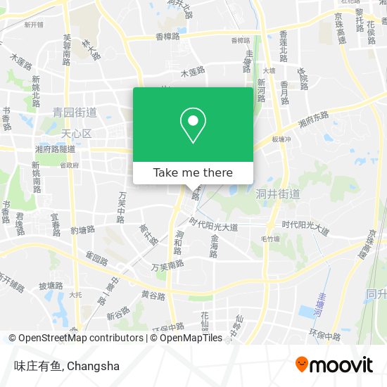 味庄有鱼 map