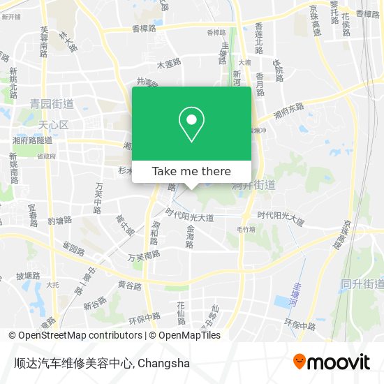 顺达汽车维修美容中心 map