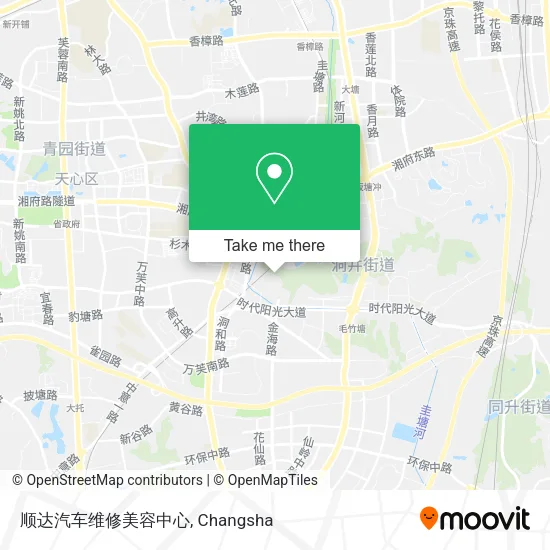 顺达汽车维修美容中心 map