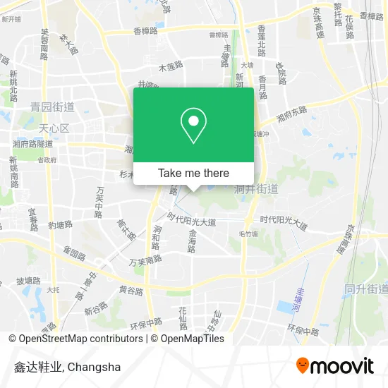 鑫达鞋业 map