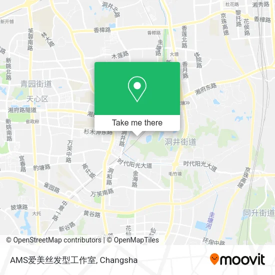 AMS爱美丝发型工作室 map