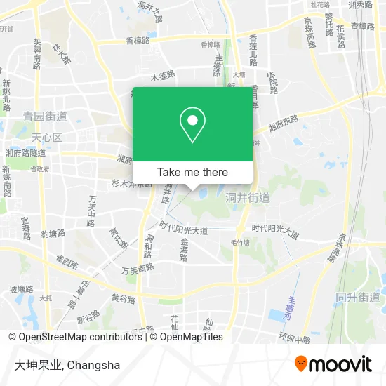 大坤果业 map