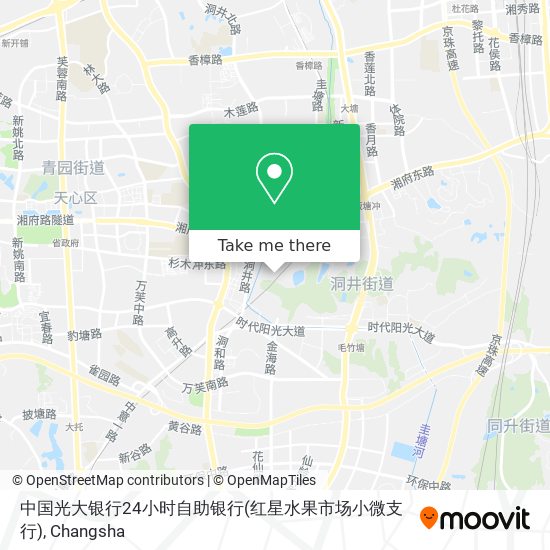 中国光大银行24小时自助银行(红星水果市场小微支行) map
