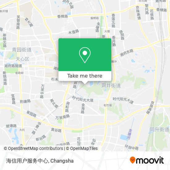 海信用户服务中心 map