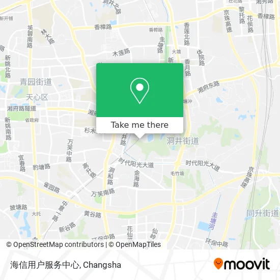 海信用户服务中心 map