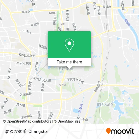 欢欢农家乐 map