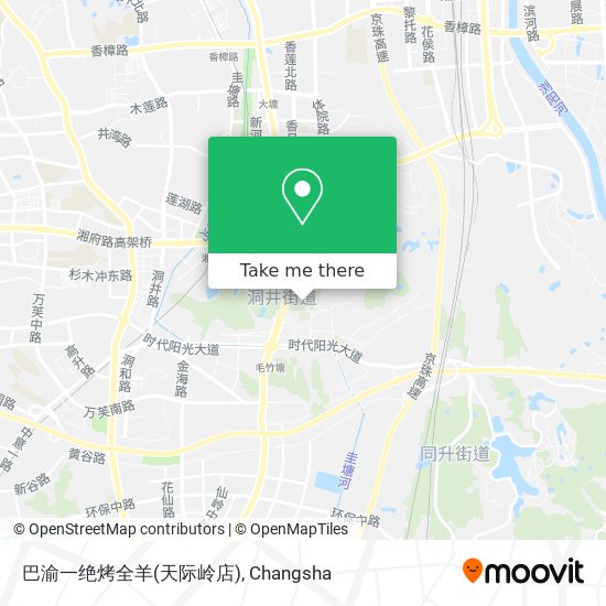 巴渝一绝烤全羊(天际岭店) map