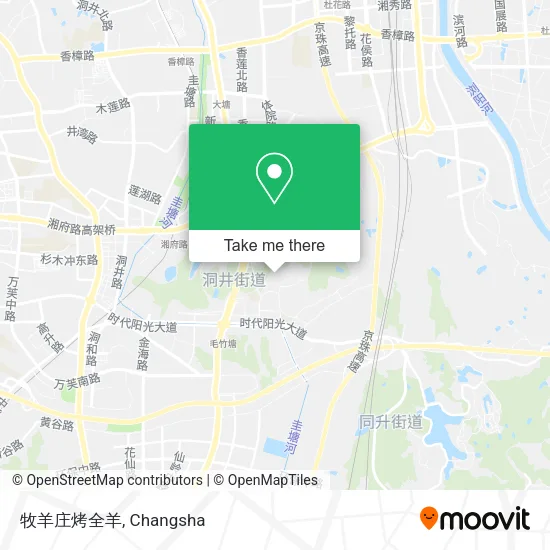 牧羊庄烤全羊 map