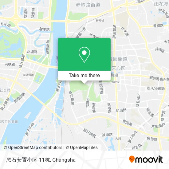 黑石安置小区-11栋 map