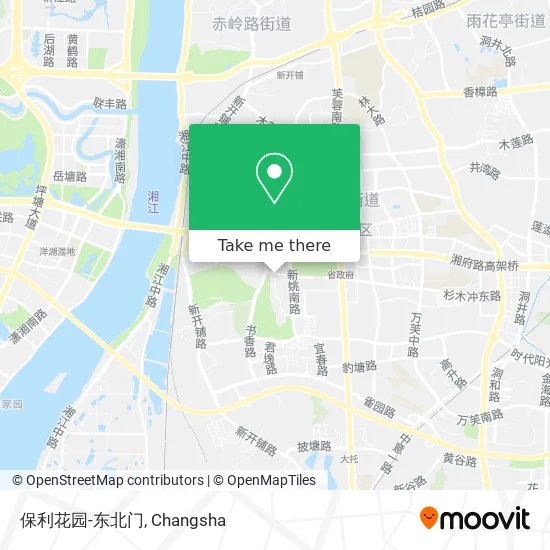 保利花园-东北门 map