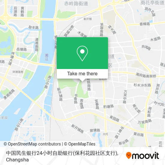 中国民生银行24小时自助银行(保利花园社区支行) map
