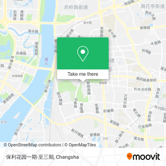 保利花园一期-至三期 map