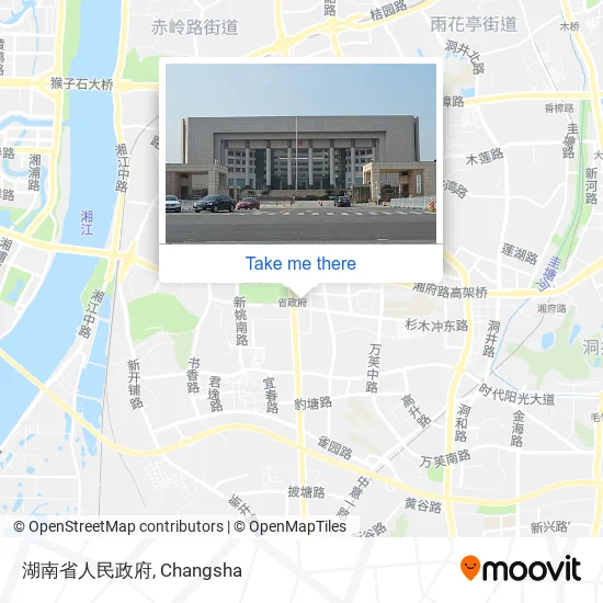 湖南省人民政府 map