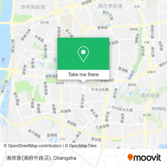 湘侬寨(湘府中路店) map