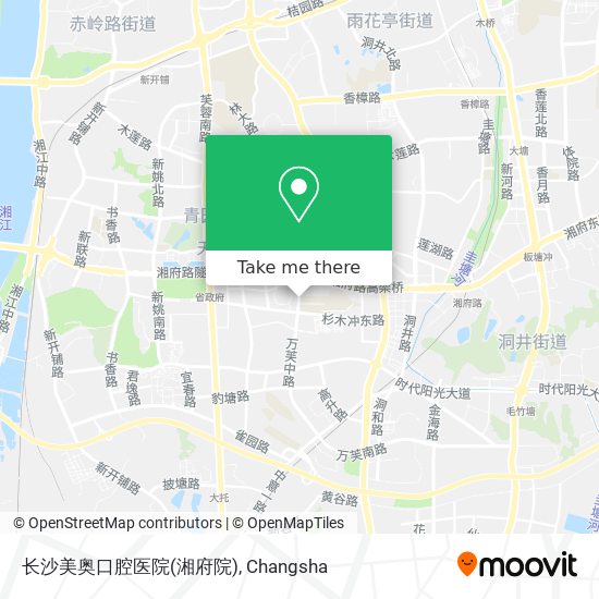 长沙美奥口腔医院(湘府院) map