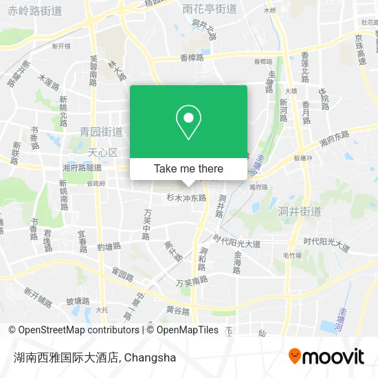 湖南西雅国际大酒店 map
