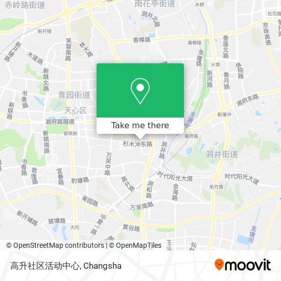 高升社区活动中心 map