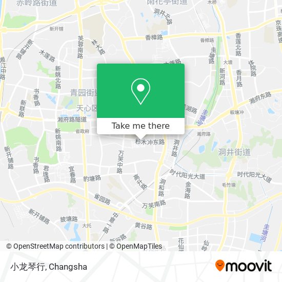 小龙琴行 map