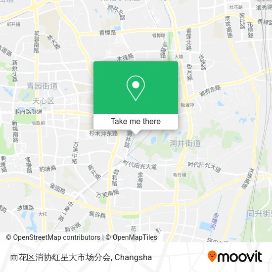 雨花区消协红星大市场分会 map