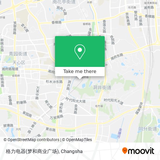 格力电器(梦和商业广场) map