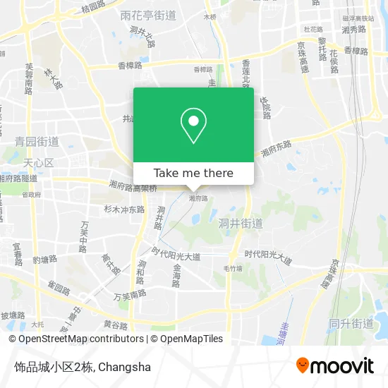 饰品城小区2栋 map