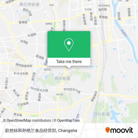 蔚然锦和孙艳兰食品经营部 map