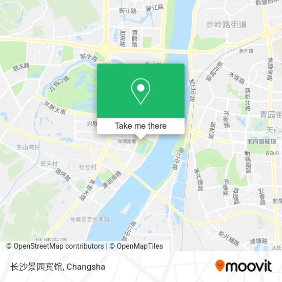长沙景园宾馆 map