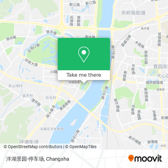 洋湖景园-停车场 map