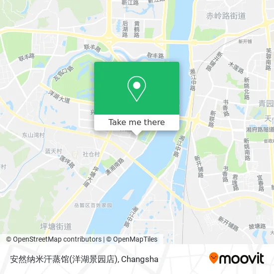 安然纳米汗蒸馆(洋湖景园店) map