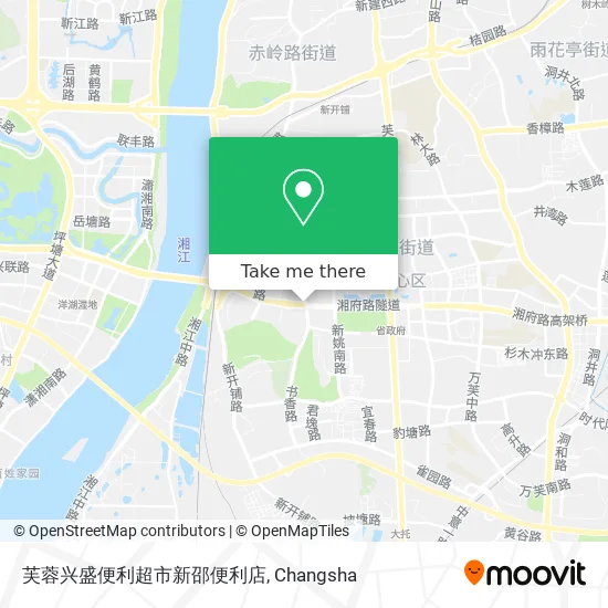 芙蓉兴盛便利超市新邵便利店 map