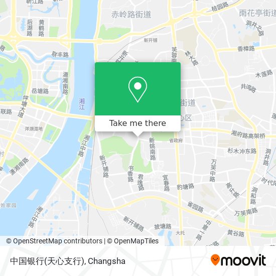 中国银行(天心支行) map