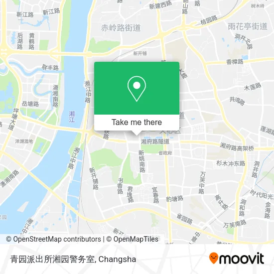 青园派出所湘园警务室 map
