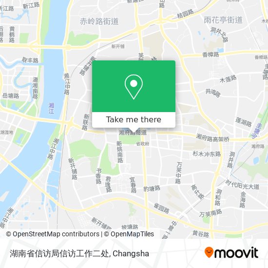 湖南省信访局信访工作二处 map