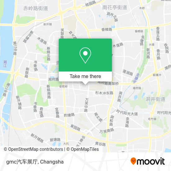 gmc汽车展厅 map